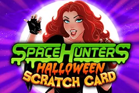 Space Hunters Halloween Scratch Card